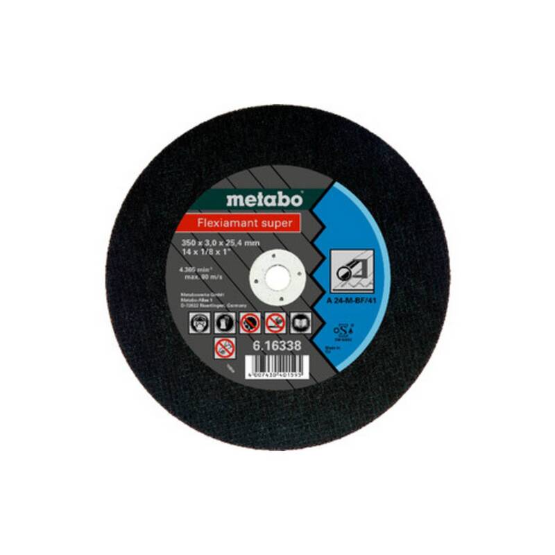 Metabo Trennscheibe Schneidscheibe Stahl 350 mm gerade 10 Stück - 4007430401595