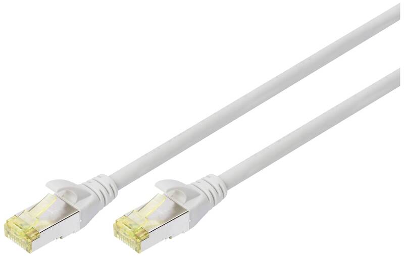Digitus DK-1644-A-005-10 RJ45 CAT 6a S/FTP Netzwerkkabel 0,50 m grau - 4016032468943