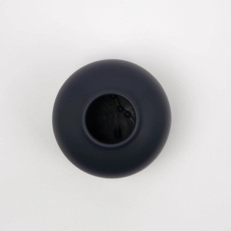 RAAWII Vase Omar dunkelblau Vase Blumenvase Tischvase Steingutvase Steingut - 5713865002496