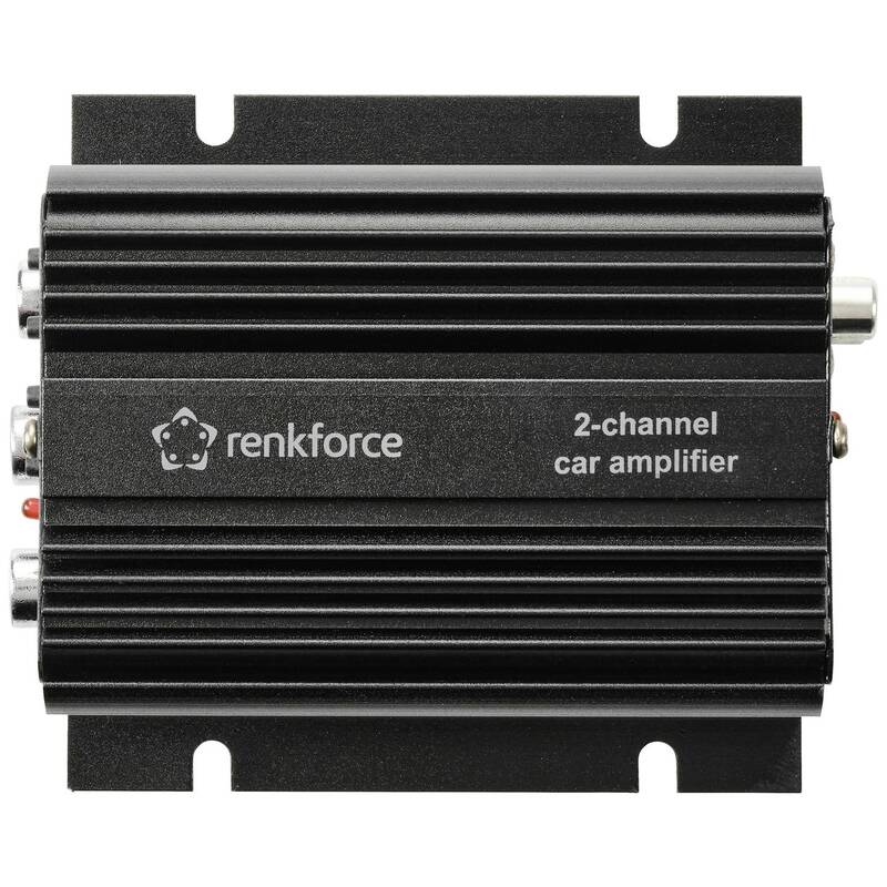 Renkforce 2-Kanal Endstufe RF-CMP-202 Bluetooth USB Audiowiedergabe 100W schwarz - 4064161213705