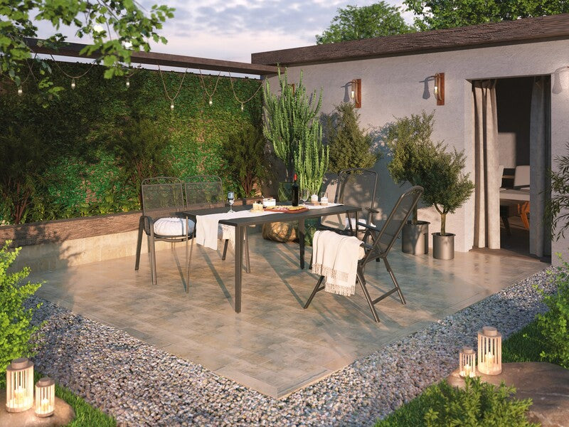Gartentisch Sacramento anthrazit 150x90cm Terrassentisch Outdoor Tisch Möbel - 4007873338892