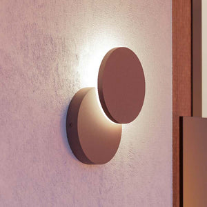 B-Ware Eglo LED Außenwandleuchte Pedersano Gartenlampe rostfarben IP44 Ø14cm 800Lumen