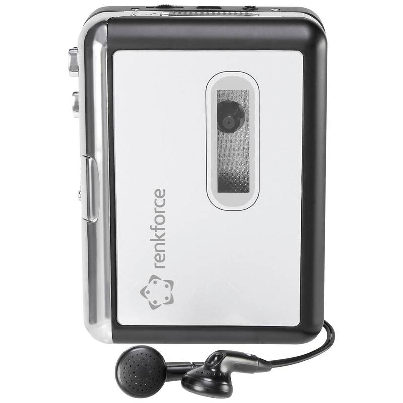 Renkforce Kassetten Digitalisierer RF-CP-170 USB Kopfhörer Musik digitalisieren - 4064161203898
