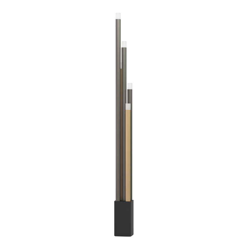 EGLO Stars Of Light Stehleuchte Estanterios 5-flammig LED schwarz braun 150cm - 9002759399085