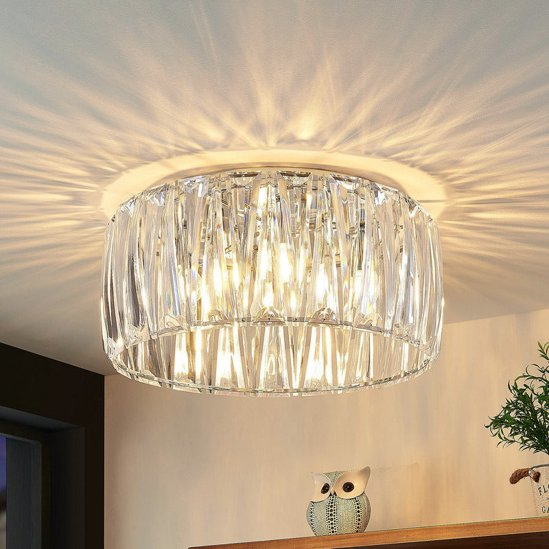 Lindby Sofia Deckenlampe Deckenleuchte Lampe Leuchte 4-flm E14 transparent chrom - 4251911708165