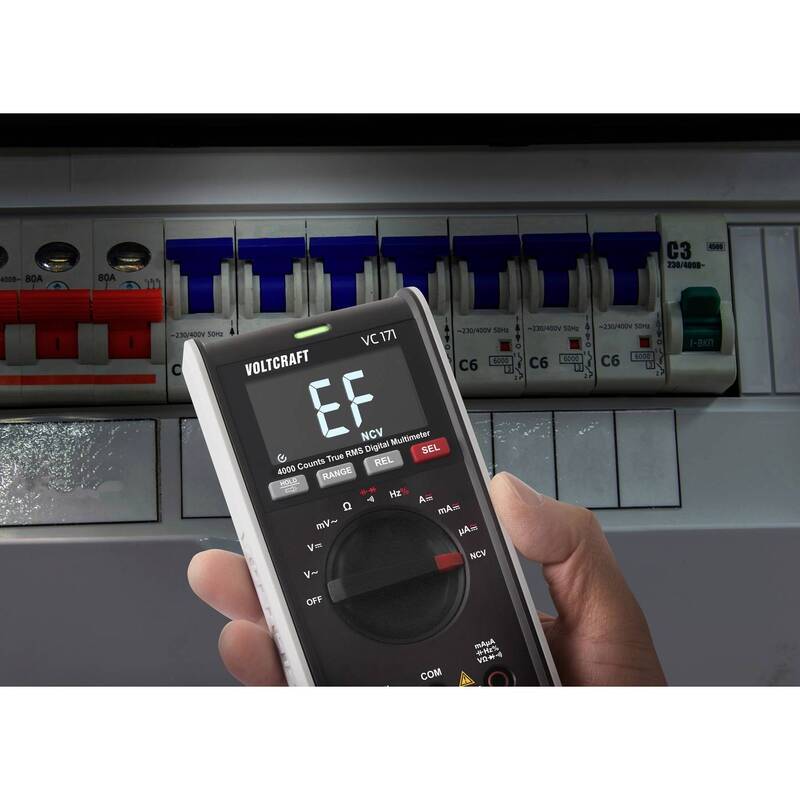 VOLTCRAFT VC171 Hand-Multimeter digital CAT III 600 V Multimeter Messgeräte Hand - 4064161193373