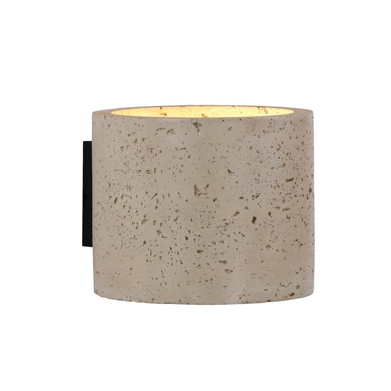 Schöner Wohnen Wandleuchte Traventa LED Lampe dimmbar beige 14x10cm IP20 - 4043689019440