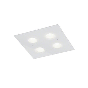B-Ware Helestra Deckenleuchte Lampe LED 38x38cm dimmbar weiß Wohnraumleuchte