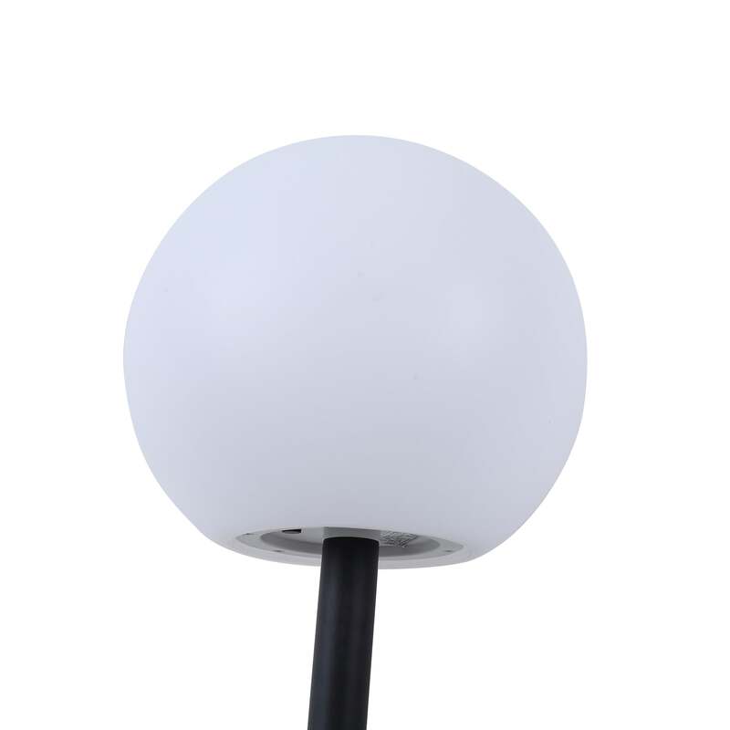 Lindby Solarlampen Außenleuchten Gartenkugeln LED Lampen Set weiß Kunststoff504 - 4251096525168