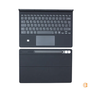 B-Ware Samsung Tastatur Keyboard Book Cover EF-DX825 Galaxy Tab S10+ S9+ S9 FE+ Schwarz