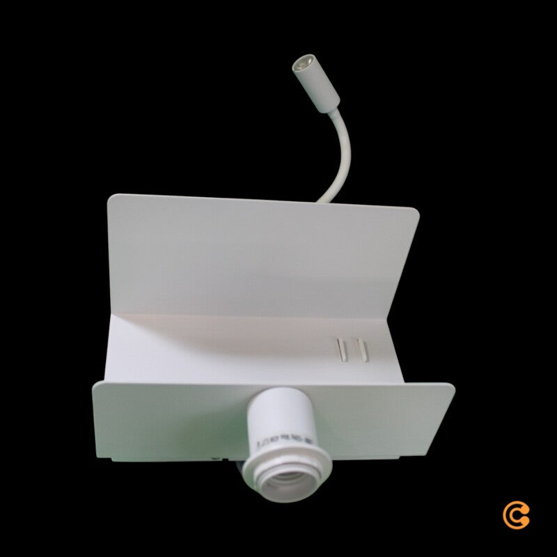 Paulmann Merani Wandleuchte Wandleuchte Deko-Wandlicht E27 mit Flexarm Stecker - 4000870789131