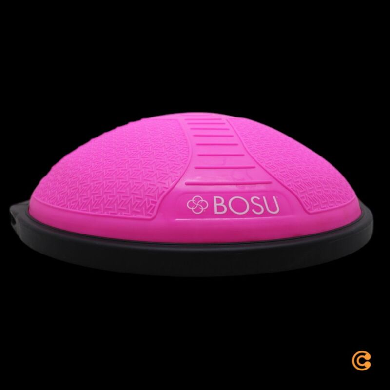 BOSU NexGen Balance Trainer Rosa 160 kg max Handpumpe inkl. Übungen DVD - 810077190258
