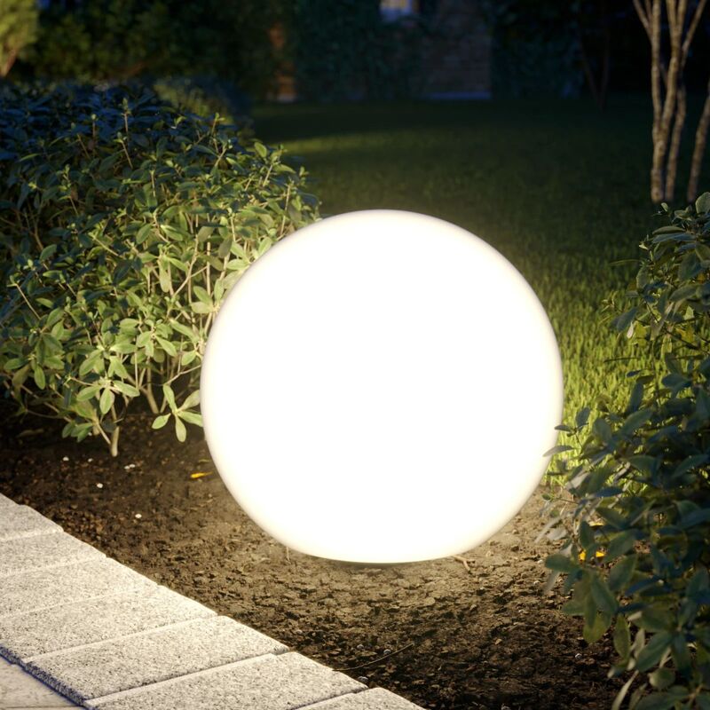 Nowodvorski Außenleuchte Gartenleuchte Kugel IP65 Cumulus M 40W 45cm Höhe 40cm - 5903139697798