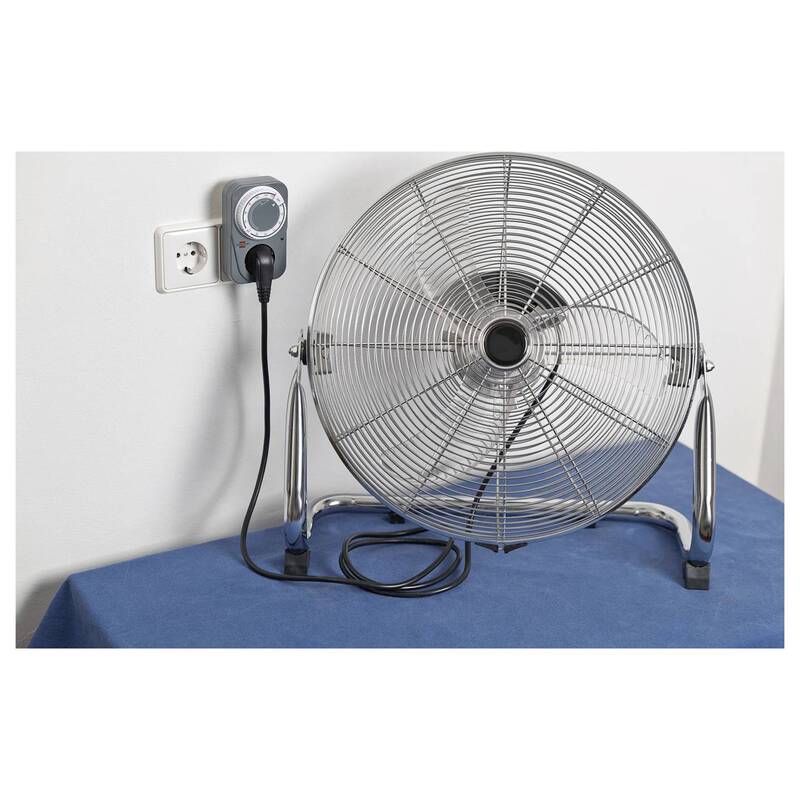 Brennenstuhl Steckdosen-Timer analog Tagesprogramm 120min 3680W IP20 grau - 4007123566068