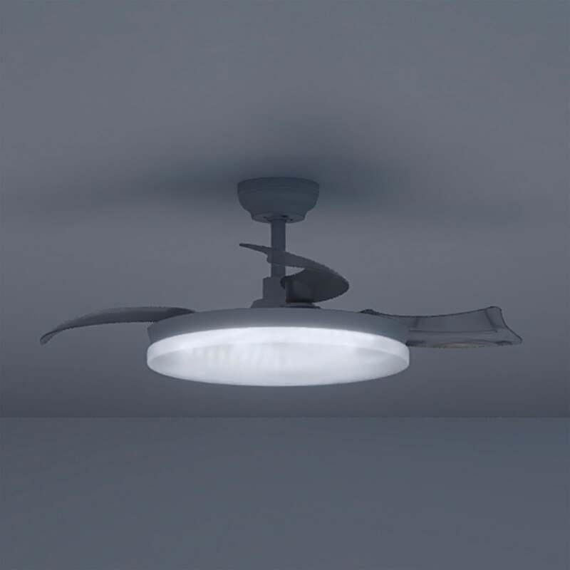 Philips Deckenventilator Solr LED Lampe dimmbar CCT leise weiß 106cm 4500Lumen - 10057401