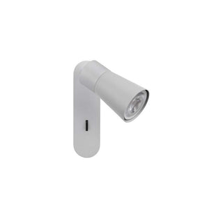 B-Ware SLV Wandlampe Puri 2.0 Cone LED Wandleuchte dimmbar grau Aluminium 15cm breit