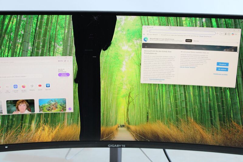 Gigabyte Gaming Monitor 34 Zoll Curved 3440x1440 1ms DisplayPort HDMI schwarz - 4719331870294