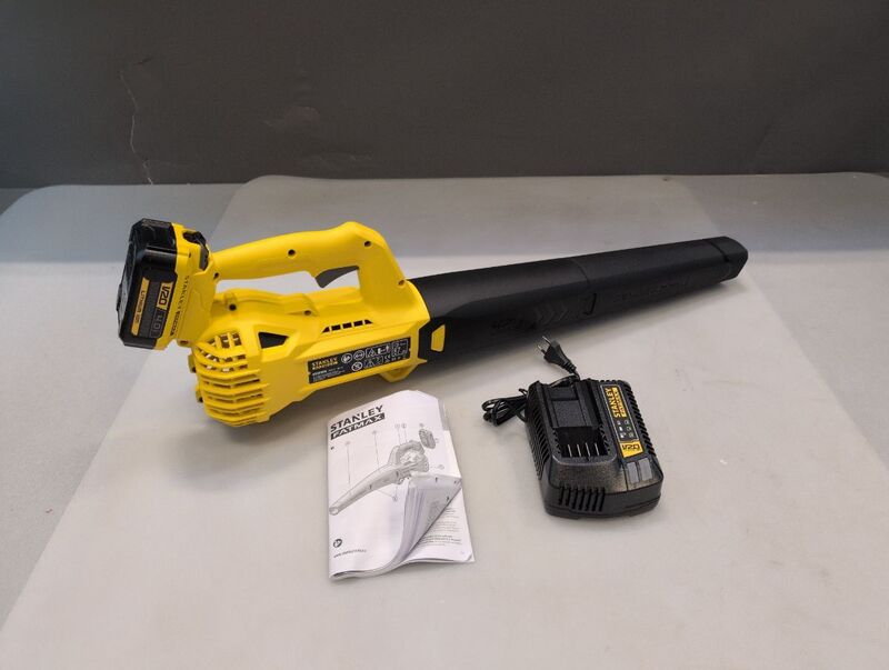 Stanley Akku-Gebläse SFMCBL714M1-QW 20V Laubgebläse 145km/h 5,7m³/min inkl. Akku - 5035048840306