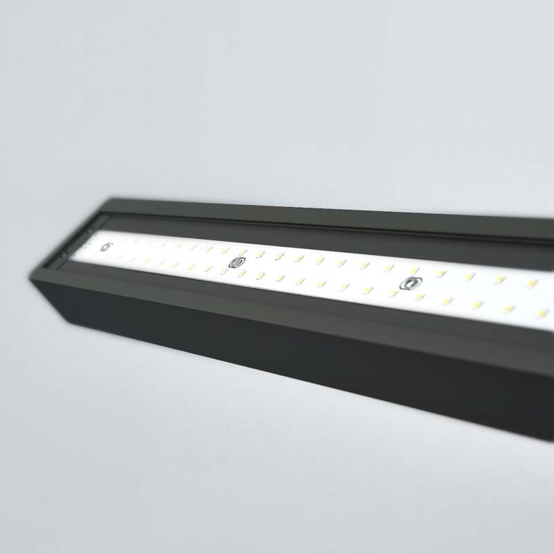 Arcchio LED-Büro-Stehlampe Jolinda schwarz 4000K mit Sensor und Touchdimmer - 4251911779189