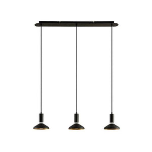 B-Ware Arcchio Jaika Pendelleuchte Pendelleuchte Deckenlampe Hängeleuchte schwarz 3-flg