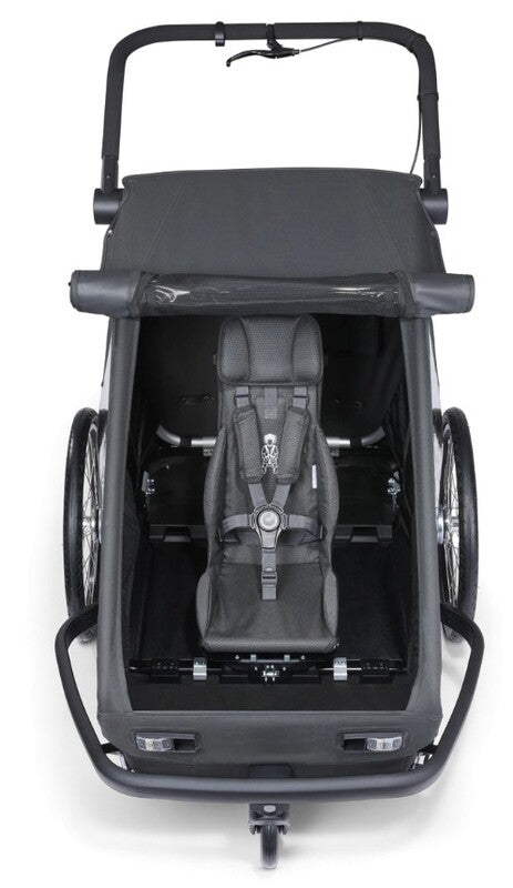 Croozer Premiumsitz Kindersitz Yuuna moonlight black Faltbar 5-Punkt-Gurt 1-4 - 4044494161102