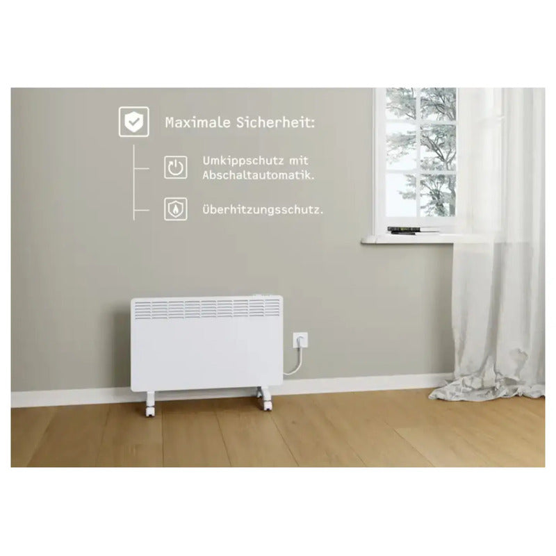 Stiebel Eltron Konvektor Heizgerät 2000W IP24 Heizkörper 25m² weiß 738x450mm - 4017212044513