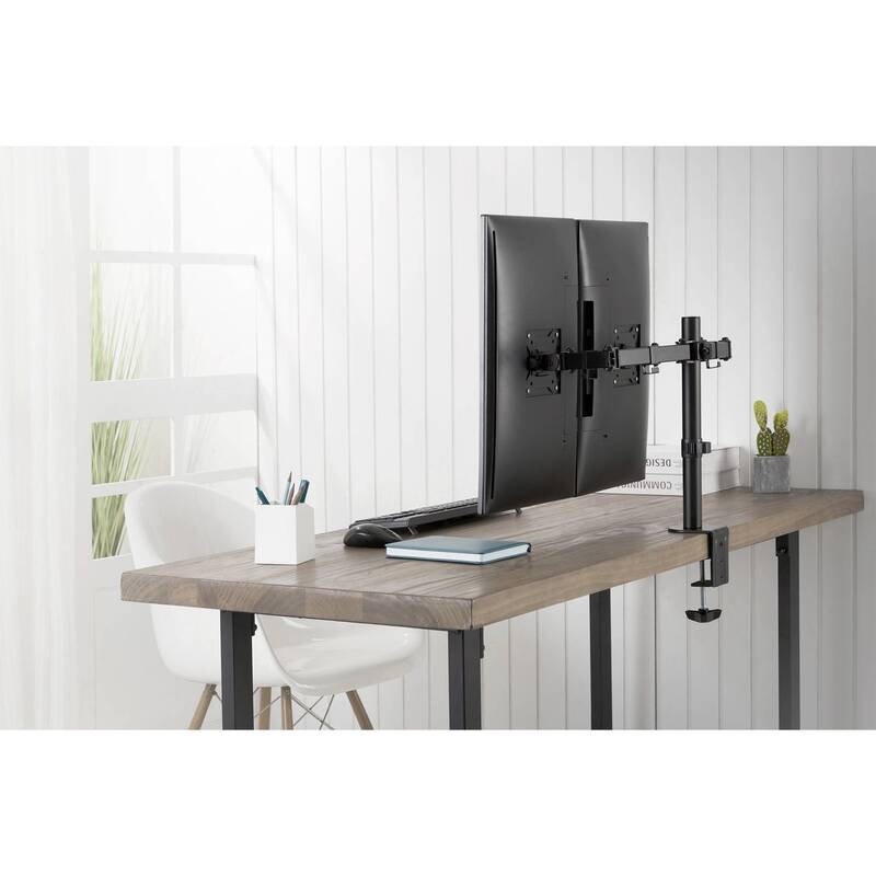Digitus Monitorhalter Tischhalterung Halterung 2fach 32 Zoll Schwarz drehbar - 4016032465348