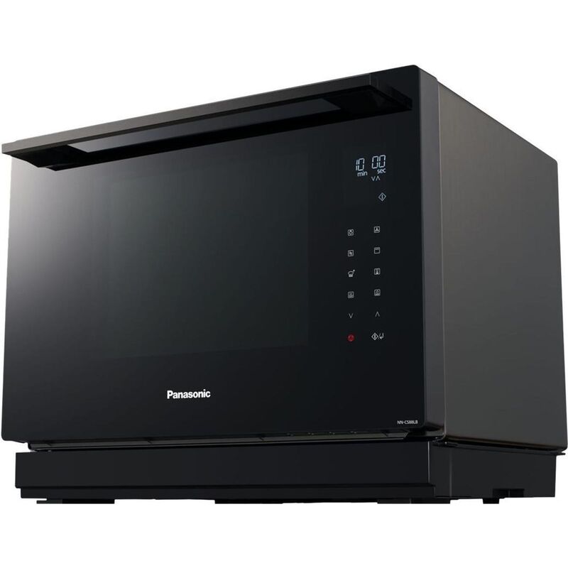 Panasonic Mikrowelle Kombimikrowelle Grill Dampfgarer Heißluft 31l Schwarz - 5025232940110