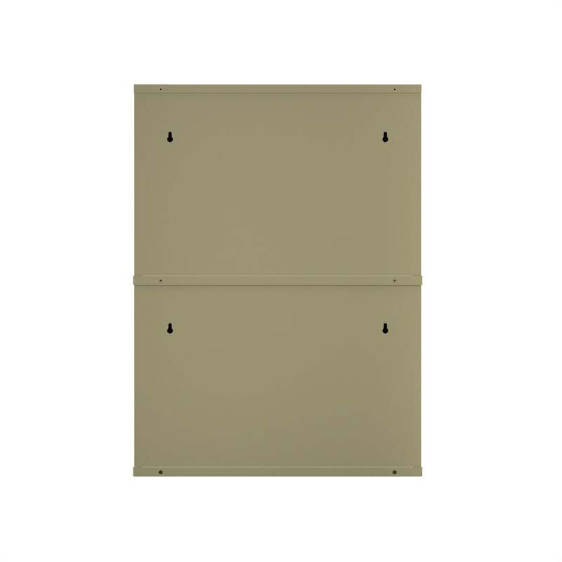 Paplet Schuhschrank Aufbewahrung Gelb Grau Handtuchschrank 685x500x150mm - 8720598052169