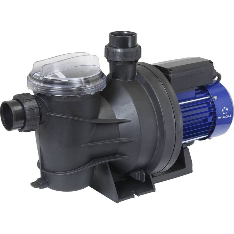 Renkforce Poolpumpe Schwimmbadpumpe 15000l/h 13,5m 800W IPX4 Wasserpumpe - 4064161151359