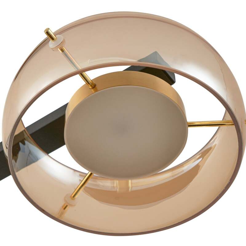 Lucande LED Hängeleuchte Pendelleuchte Martis amber 4-flammig dimmbar Esszimmer - 4255830904929