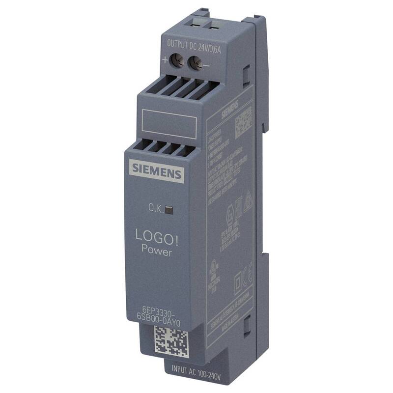 Siemens LOGO!POWER Hutschienen-Netzteil 6EP3330-6SB00-0AY0 24V 0,6A - 4025515154877