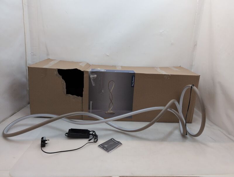 Paul Neuhaus Stehlampe Twist LED dimmbar Lampe warmweiß Aluminium Höhe 143cm - 4012248396001