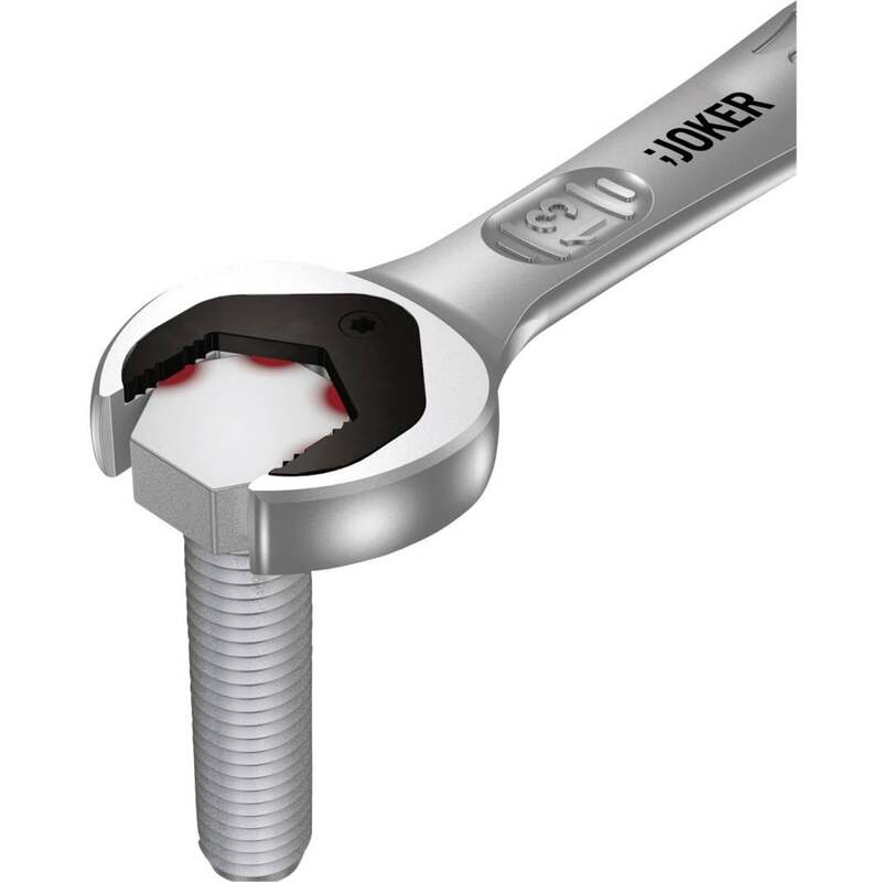 WERA Maulschlüssel Schraubenschlüssel Joker SW19 Ringmaulschlüssel 19mm - 4013288164391