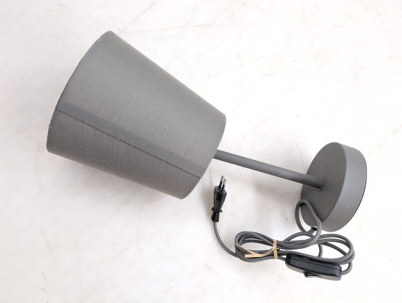 Paulmann Tischleuchte Stellan II LED Lampe Tischlampe grau 40cm Höhe 15,5cm - 4000870801048