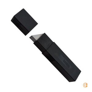 B-Ware Stanley Cuttermesser-Ersatzklinge Abbrechklinge 25mm Stahl 20 Stück für