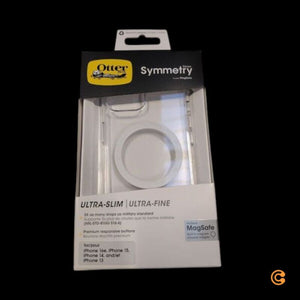 B-Ware OtterBox Symmetry Clear MagSafe Apple iPhone 16e/ iPhone 15/ iPhone 14/ iPhone 13 (6.1') Case Clear - (77-98189), Antimicrobial, 7 Years Warranty 77-9