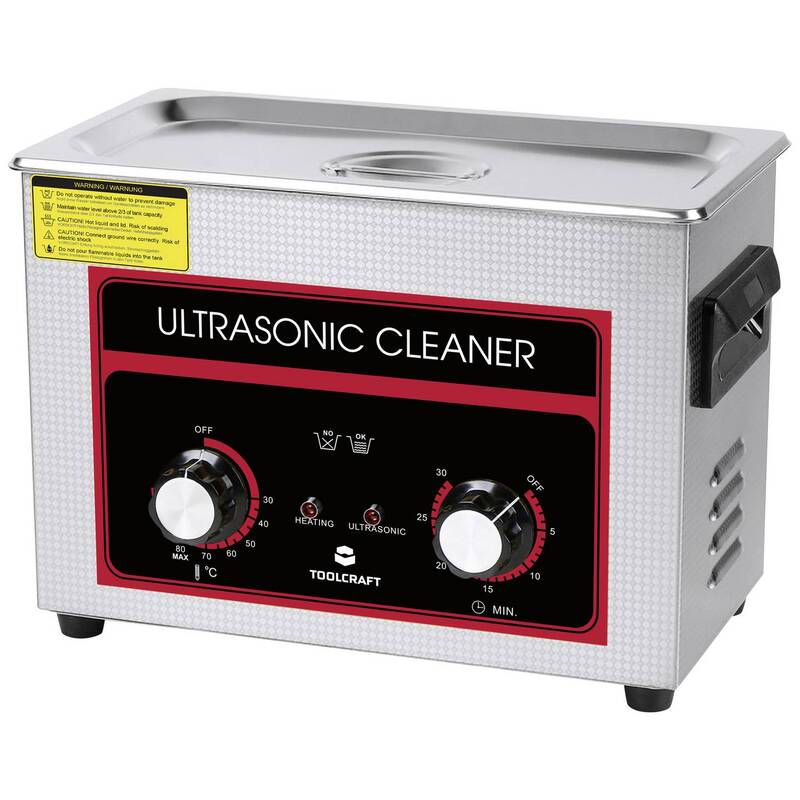 TOOLCRAFT USC-450 Ultraschallreiniger Schmuck Werkstatt Bürobedarf 380 W 4.5 l - 4064161294124