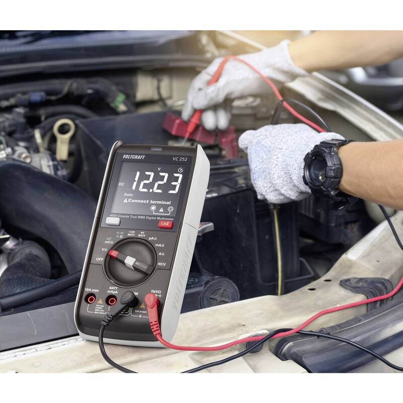 VOLTCRAFT VC252 Digital Multimeter Hand-Multimeter True RMS 600V 10A - 4064161218021