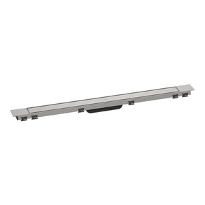B-Ware hansgrohe Duschrinne Ablauf RainDrain Match Fertigset Edelstahl rechteckig 900mm