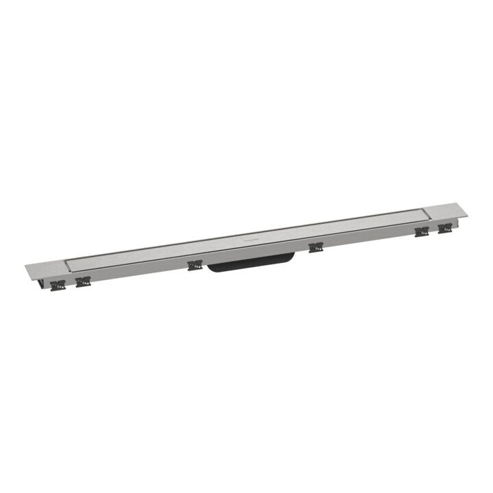 hansgrohe Duschrinne Ablauf RainDrain Match Fertigset Edelstahl rechteckig 900mm - 4059625489727