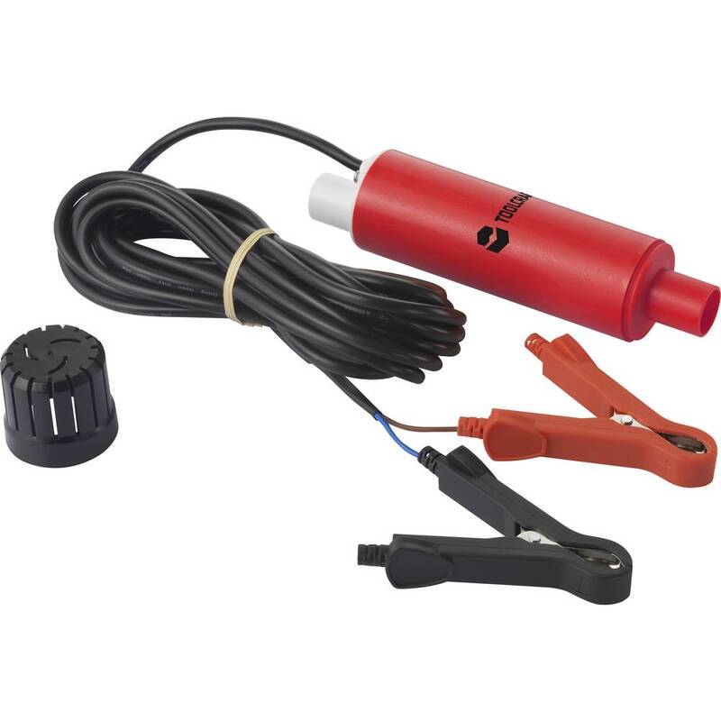 Toolcraft Inlinepumpe 1893l/h 12V DC Wasserpumpe Druckpumpe 7m Förderhöhe 540g - 4064161187297