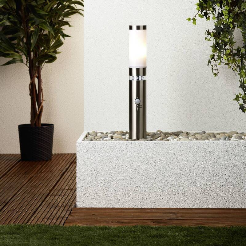 Brilliant Außenstandleuchte Gartenleuchte G46789/82 LED Leuchte mit Sensor 50 cm - 4004353133732