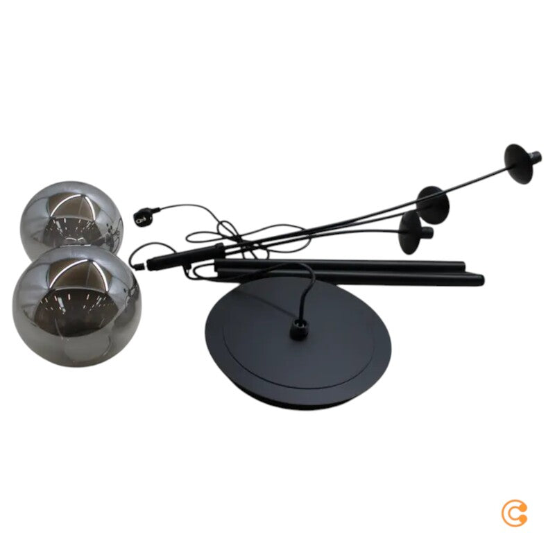 JUST LIGHT Stehleuchte Standlampe Big Widow schwarz rauchgrau SIEHE TEXT/FOTO - 4043689988388