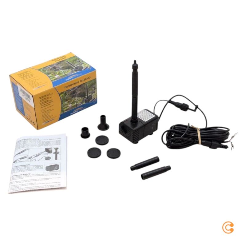 Esotec SOLARPUMPE Palermo Tauchpumpe Gartenpumpe 330l/h 0,9m Förderhöhe 6V 3W - 4260057861429