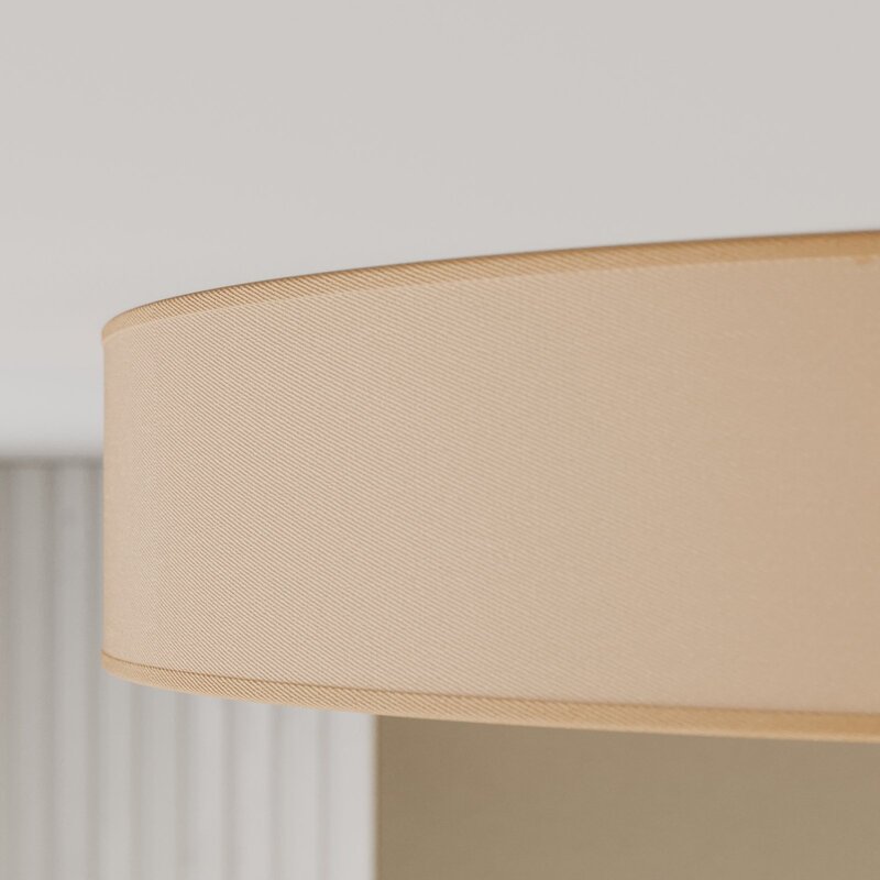 TK Lighting Deckenleuchte  Rondo beige Ø 80 cm SIEHE TEXT/FOTO - 11803561088724