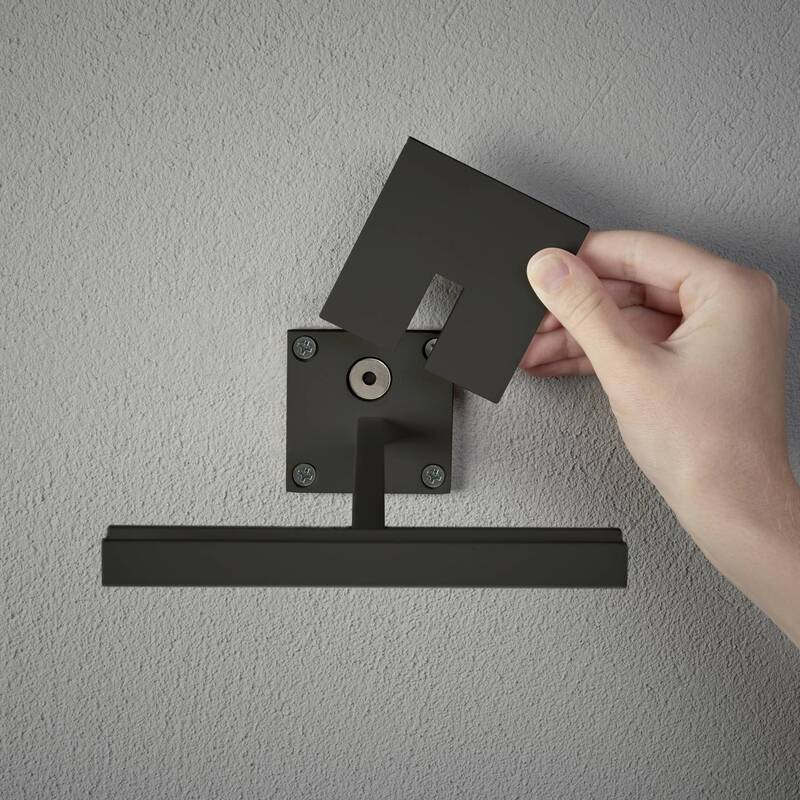 Konstsmide Solar-Dekoleuchte Portofino LED Wandleuchte warmweiß schwarz 3.7W - 7318307815757