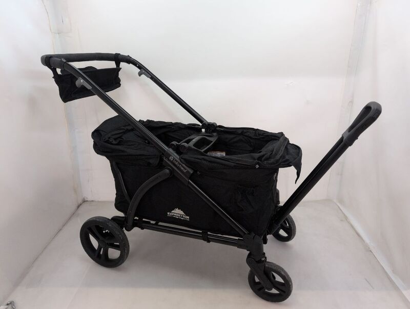 Baby Trend Expedition 2-in-1 Kinderwagen Wagon Plus Ultra Black für 2 Kinder - 090014035884