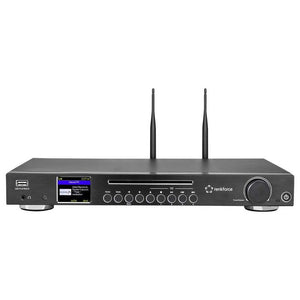 B-Ware RENKFORCE Radio Empfänger RF DAB DAIR1702 Internetradio Fernbedienung WLAN CD BT