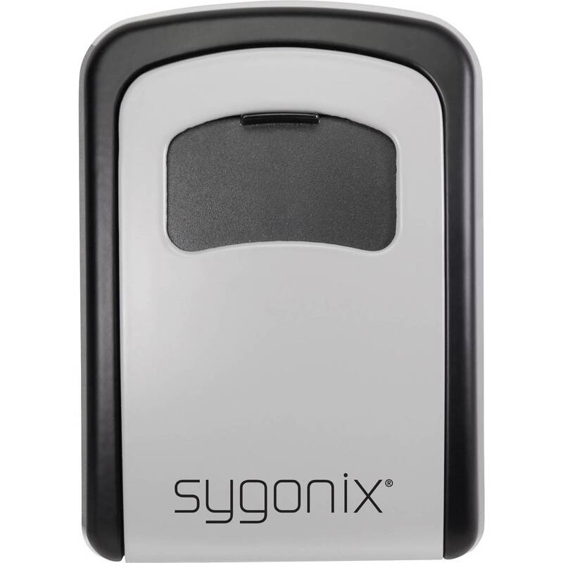 Sygonix Schlüsseltresor Zahlenschloss KaySafe C4 Schlüsselbox schwarz 88x120mm - 4053199567720